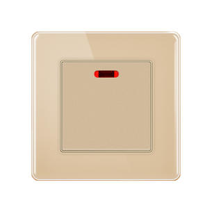 Tempered Glass Switch ABG-20A Switch-GOLD